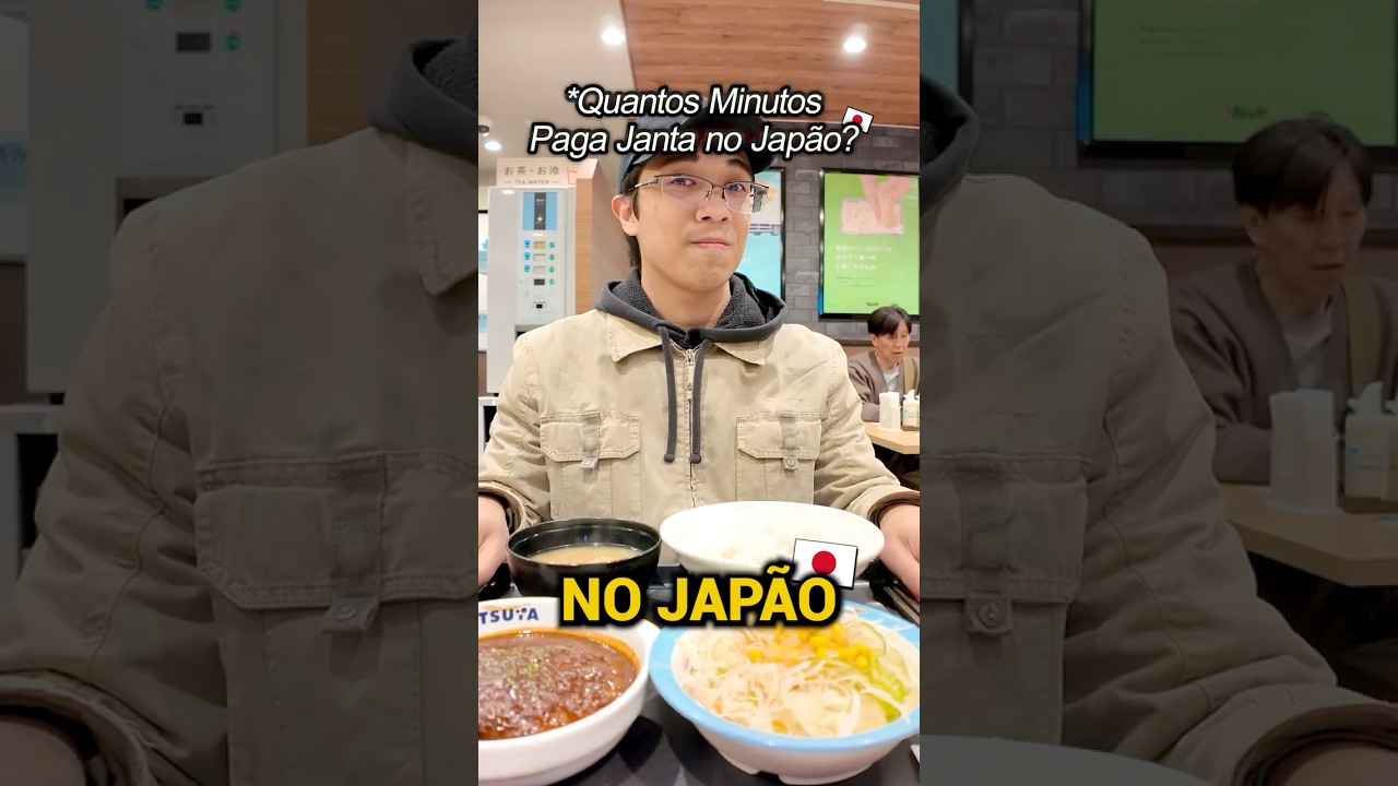 Quantos Minutos de Trabalho Paga uma Janta no Japão? ⏱️🍛🇯🇵