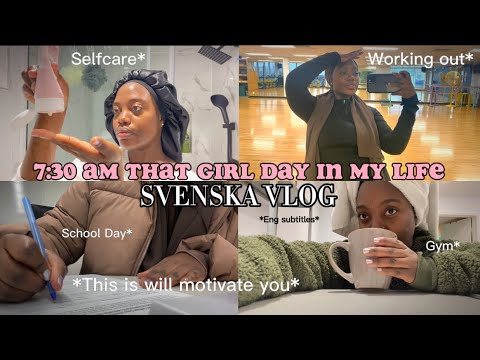 SPEAKING SWEDISH FOR 24 HOURS with English subtitles* | En dag i mitt liv // a day in the life vlog