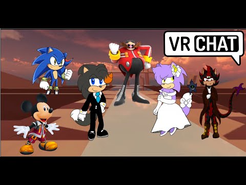 Lilac and Thomas' Wedding Day - VRChat (feat. Rifle, Alex, Mobifall Eggman, & Mickey Mouse)