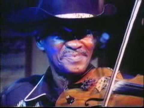 Clarence Gatemouth Brown and his fiddle