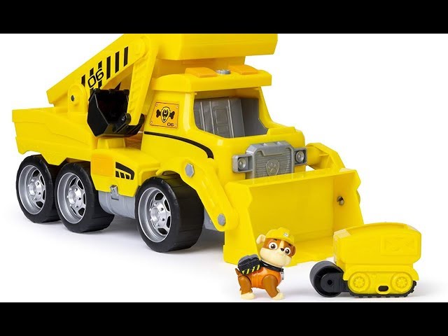 Vídeo relacionado con Paw Patrol Patrulla Canina - Figura Rubble Y CAMIÓN DE CONSTRUCCIÓN con Luces Y Sonidos DE LA SUPERPELÍCULA - 6067511 - Juguetes Niños 3 Años + - Patrulla Canina Juguetes - Regalo Niño 3 Años +
