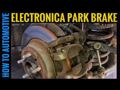 How To Put A Ford Fusion's Electronic Park Brake Into Service Mode (2013-2018)