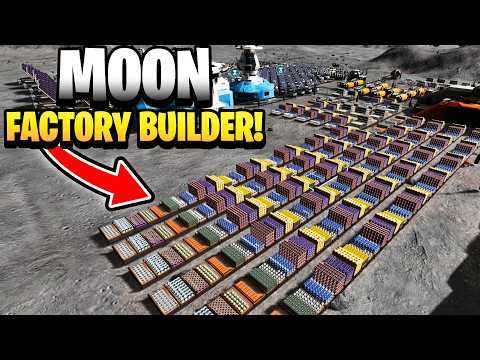 I Built A MASSIVE Industrial Moon Factory!