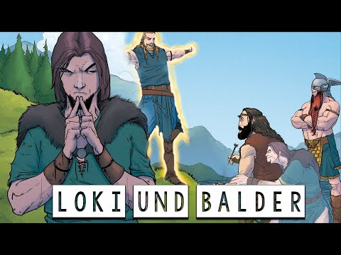 Loki und das traurige Schicksal von Balder, dem Meistgeliebten der Götter - Nordische Mythologie