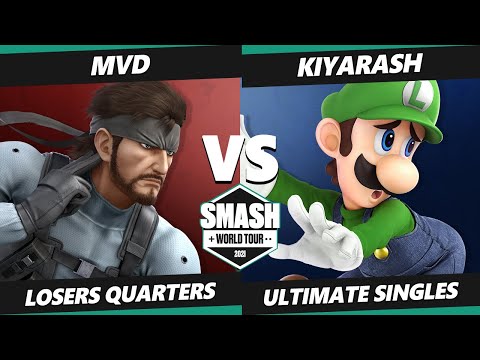 SWT NA West RF Losers Quarters - Kiyarash (Luigi) Vs. MVD (Snake) SSBU Ultimate Tournament