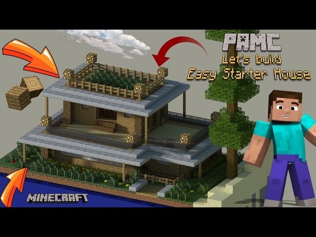 MINECRAFT easy starter survival house Minecraft Map