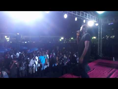 D-Truce live at #GidiFest2018 (phone recording)