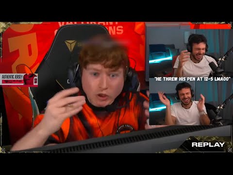 SEN Tarik Reacts to FNATIC Coach Being FURIOUS | Champions 2023