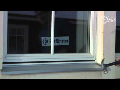 Hur gör snickaren - Montering av fönsterbleck