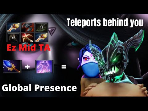 Mid Templar Assassin, Scepter and Psionic Traps teleport Combo, Global Presence, Ez Mid