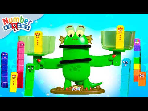 Blockzee's Blocky Wobbles | Toy Play & Count | @Numberblocks - Kingdom Kids Zone, Little Learners - Numberblocks