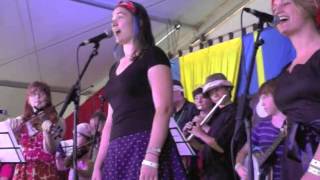 Folkaphonic Youth Orchestra ..The Woodturners Love Song@ Illawarra Folk Festival 2016