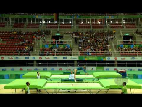 KHILKO Ekaterina (UZB) - 2016 Olympic Test Event, Rio (BRA) - Qualification Trampoline Routine 2