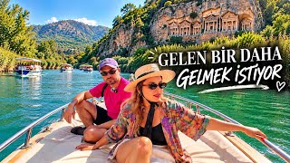 Dalyan’a Hayran Kaldık! İztuzu Plajı, Kral Mezarları, Kaunos Antik Kenti ve Tekn