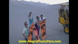 preview picture of video 'Sandboarding in Nasca'