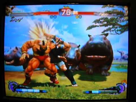 Winter Brawl '11 SSF4 Teams - Aquasilk vs Rico Suave