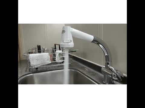 SF-7000 第二代廚房水龍頭過濾器(白色款_手持型)