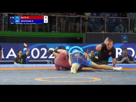 GR 92 KG BRONZE MEDAL MATCH | CADET WORLD CHAMPIONSHIP ROMA 2022|