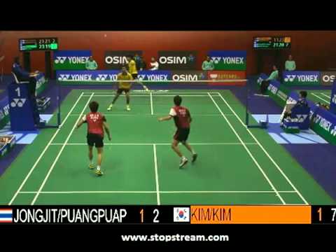 R32 - MD - KIM K.J. / KIM S.R. vs M.JONGJIT / N.PUANGPUAPECH - 2013 Hong Kong Open (G3)