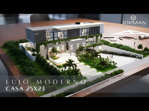 Luxury Modern House Design | 25x23  3 Storey | Jorman HomeDesigns