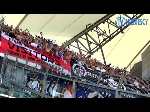 Radość kibiców Ruchu po bramce na 2-0! (25.05.2014 r.)
