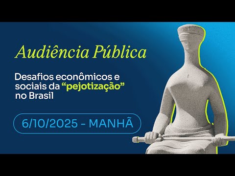 Audiência Pública - Desafios econômicos e sociais da “pejotização” no Brasil - 6/10/25 - Manhã