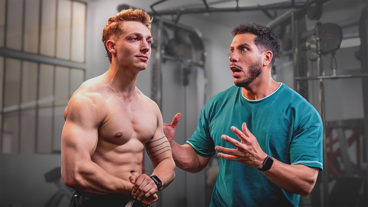 21 ans et déjà ultra musclé (séance PECS / DOS avec mon stagiaire)