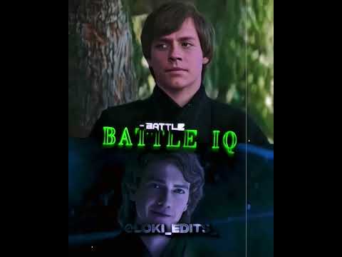 Luke Skywalker vs Anakin Skywalker | Edit #shorts