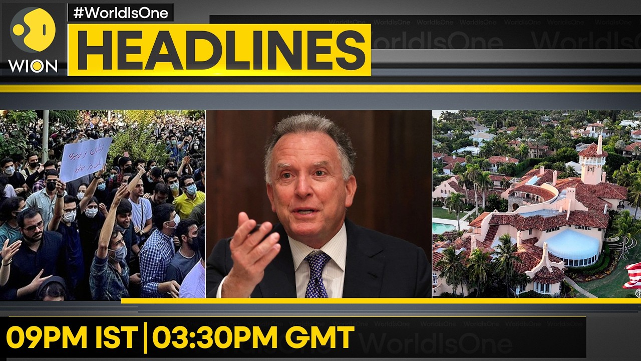 Armed Man Shot Dead at Trump Estate | Witkoff: Trump Curious About Why Iran Hasn't Capitulated| WION