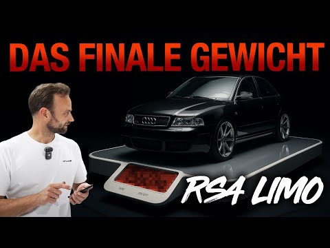 ENTTÄUSCHENDES Ergebnis auf der WAAGE? RS4 Limo 2.0