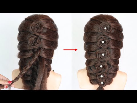 easy trick for bridesmaid hairstyle | beautiful...