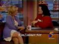Kim Zimmer On The Rosie O Donnell Show May 31 2002
