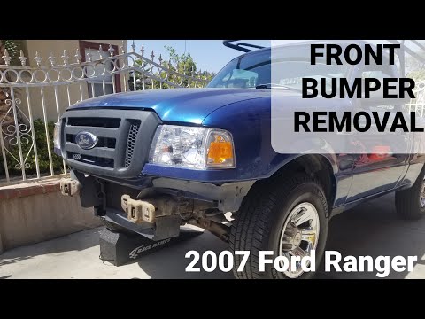 Front Bumper REMOVAL Ford Ranger (2007-2011)
