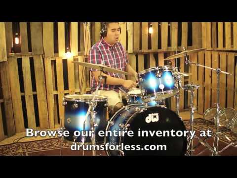 DW Collectors Shell Pack Ducco Silver to Blue