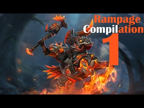 Dota 2 Rampage Compilation Ep.  1