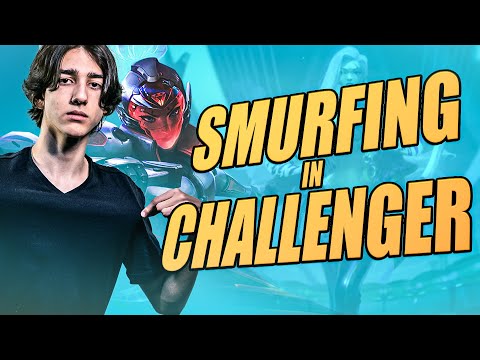 SMURFING IN CHALLENGER WITH THIS NEW AKALI BUILD! | GeneralSniper