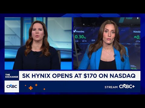 Global high bandwidth memory leader SK Hynix opens for trade on Nasdaq