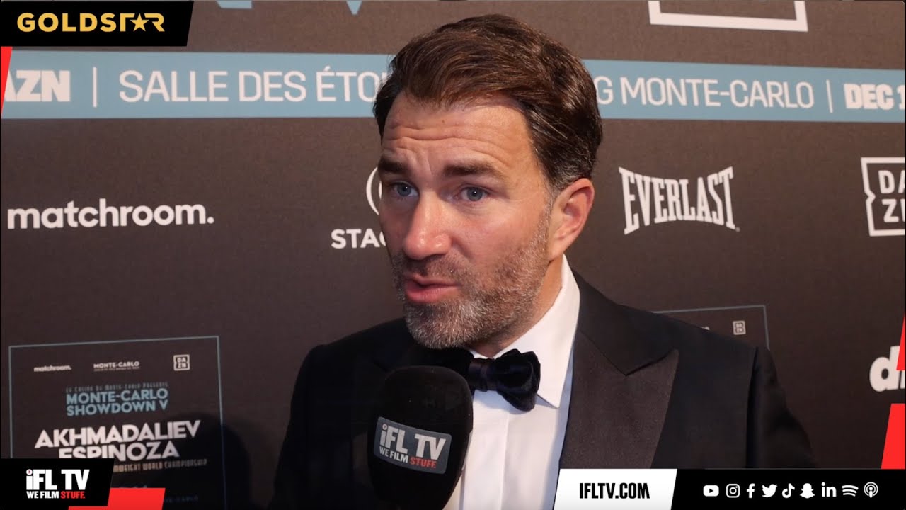'F****** DISASTER!' - EDDIE HEARN ON McCANN vs McGRAIL OFF, USYK vs FURY 2 & SPECTACULAR MONACO CARD