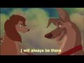 ENGLISH I Will Always Be With You End Title W Subs All Dogs Go To Heaven 2