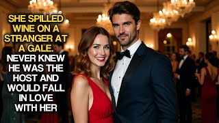 She Spilled Wine on a Stranger at a Gala—Never Knew He Was the Host and Would Fall in Love With Her