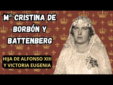 Mª CRISTINA DE BORBÓN Y BATTENBERG