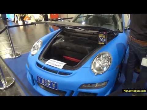 Thumbnail for Porsche 911 ASF Blue Matte Paint Rinspeed Wheels - 2014 Essen Motor Show! by Rinspeed