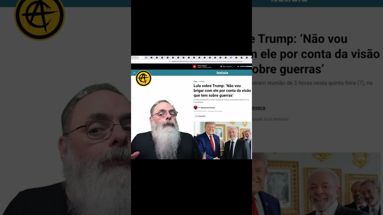 LULA covardemente FOGE da IMPRENSA na CASA BRANCA