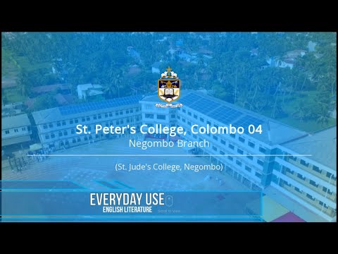 Everyday USE - English Literature A/L