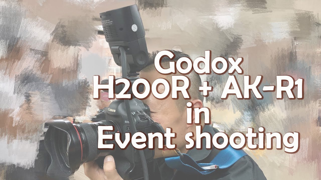 神牛 Godox AD200 H200R AK-R1 in Event Shooting 活動拍攝