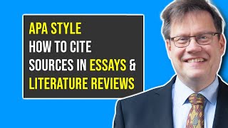 How to cite titles and sources in essays and literature reviews