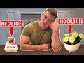 I only ate 100 calorie portions for 24 hours...