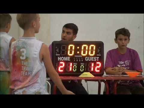 2019 09 21 TRAVEL TEAM 08 09 vs CB L`HOSPITALET tourneo OUEmaaro  70 50 group B