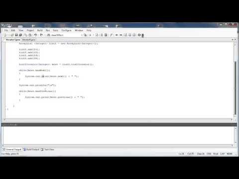 Iterator Part 4 Listiterator Java