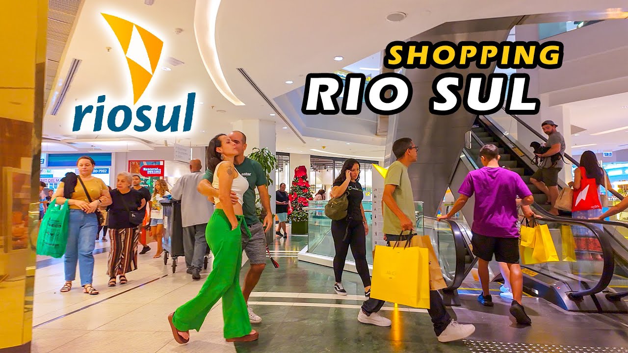 Shopping Rio Sul — Botafogo, Rio de Janeiro — UM ÍCONE NA ZONA SUL CARIOCA【 4K UHD 】